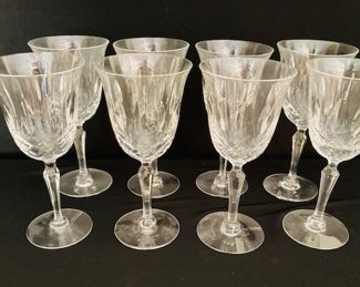 Crystal Stemware.