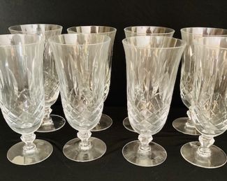 Crystal Tea Glasses.