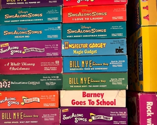 VHS Sing-a-Long, Bill Nye...