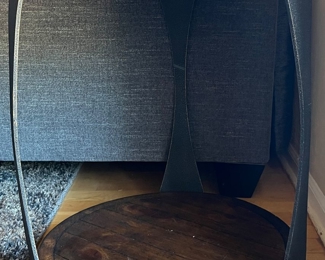 Wine Barrel Style End Table