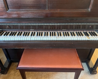 Foster & Co  Player Piano (parts only) ......calling all artists or those that think outside the box! This piano has some amazing parts! So much can be done with this if you have the vision and the passion.