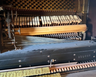 Foster & Co  Player Piano (parts only) ......calling all artists or those that think outside the box! This piano has some amazing parts! So much can be done with this if you have the vision and the passion.