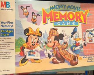Mickey Mouse Memory Game