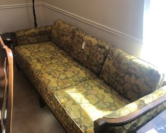 1970's floral couch