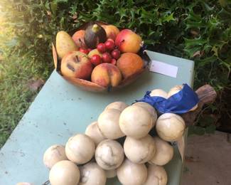 Vintage decorative fruit