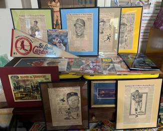 Vintage Baseball and cards (not shown)