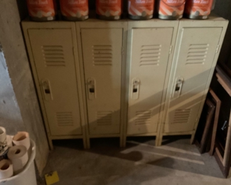 MINI SIZE GRADE SCHOOL LOCKERS.  