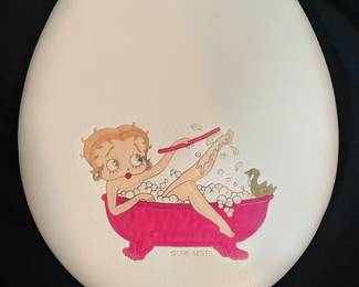 Betty Boop Toilet Set