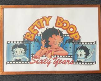 Betty Boop 60 Year Sign