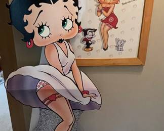 Betty Bop Framed Art