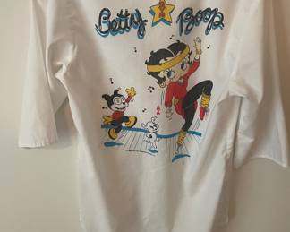 Betty Boop Button Down Shirt