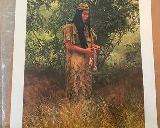 Mort Kunstler Amongst the Sacred Elderberry Signed & Numbered Art Print