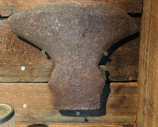 Broad head hewing hatchet 