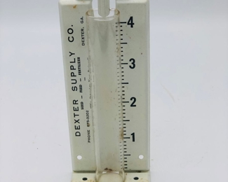 Dexter supply co rain gauge 