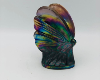 Fenton carnival glass butterfly 2002