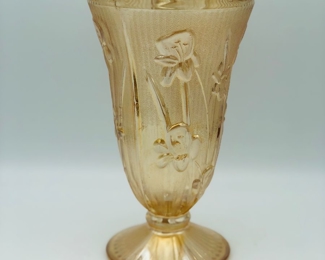 1960’s Jeanette glass iris vase