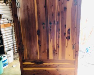 Cedar armoire 