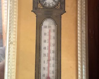 1950’s advertising thermometer 
Wert and Raby Garage