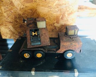 Vintage Nylint jumbo Michigan crane truck