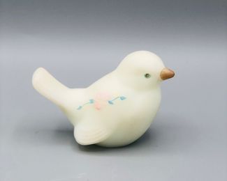 Fenton rose garden opal satin bird