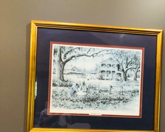 Sea Island Cotton signed numbered print 