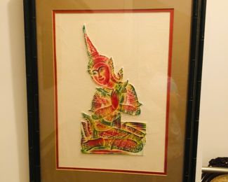 Thai Temple  Rubbing 
This process was banned in 1995