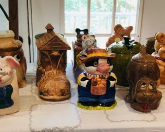 Collection of cookie jars