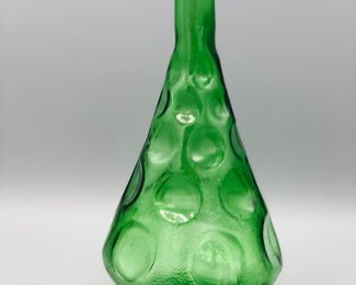 Vintage dot emboli decanter 