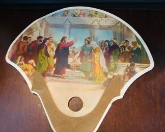 Vintage Wrightsville Ga fan. Only 4 digits for the telephone number