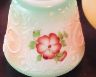 Many lamp parts such as globes, base, prisms, etc,,,,,