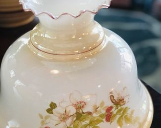 Many lamp parts such as globes, base, prisms, etc,,,,,