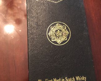 Crystal decanter in box