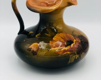 Vintage Rookwood hand painted dogwood ewer