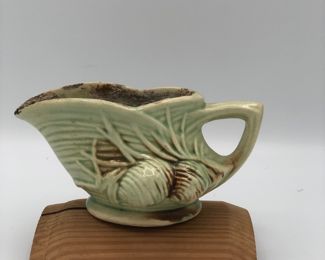 McCoy pine cone creamer