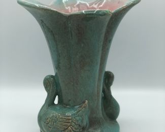 Gonder double swan vase