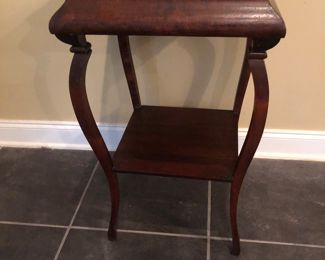 French square side table. There are 2 that are similar 