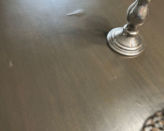 #13 High Top Table w/6 chairs  60x36x36  (as is top) $175