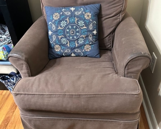 #14 Brown swivel rocker $20