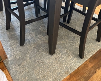 #18 Gray rug (needs cleaning) 5x7  $20