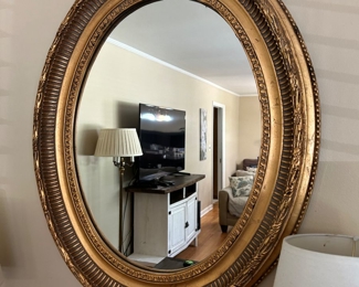 #19 Oval Mirror (heavy) 30x24  $40