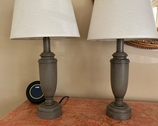 #21 Set of 2 lamps 19" H  $20