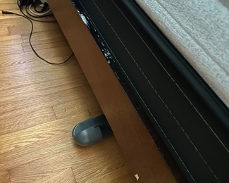 #34  Heritage Sleep Concepts Benton Plus queen mattress, box springs made in USA, headboard/footboard, frame and bedding $125