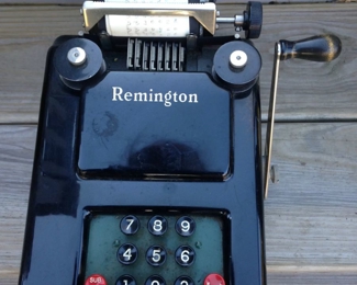 Remington adding machine
