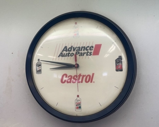 advertising clock 
