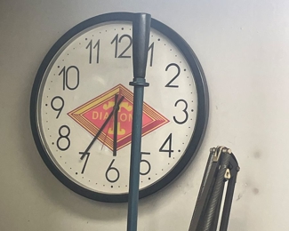 advertising clock 