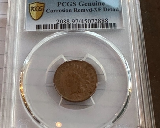 009 104 1867 Indian Head Penny
