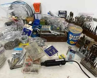 207 Drill Bits, Chisel Bits, Dremel, Nails More