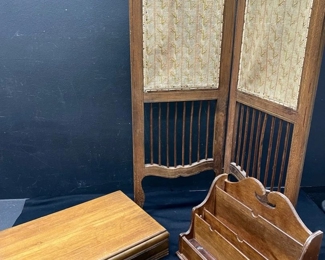 401 Vtg Paravent, desktop organizer Box