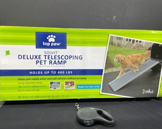 407 Dog Ramp Retractable Leash