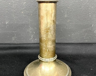424 Vtg Sterling Candlestick Holder